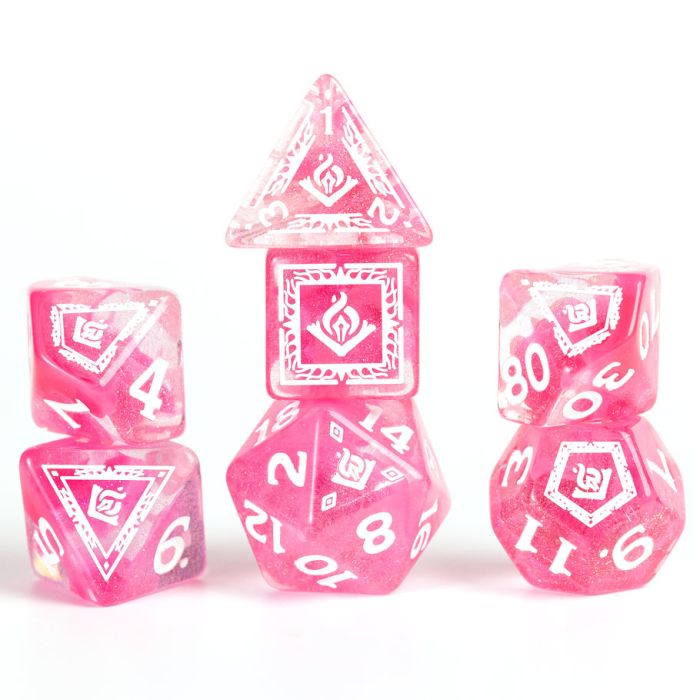 D&D Adventure Dice: Wizard (Fuchsia) | CCGPrime