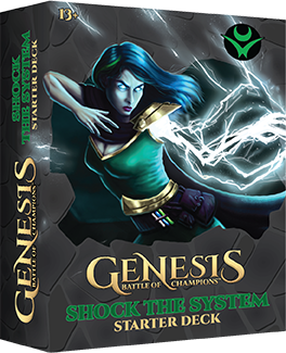 Genesis: Battle of Champions: Starter Deck 2023: Shock the System | CCGPrime