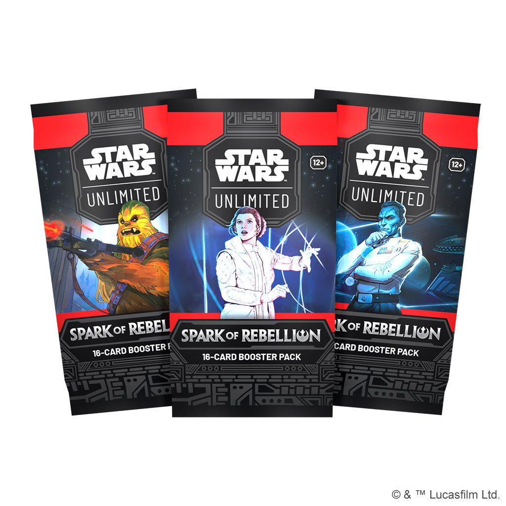 Star Wars: Unlimited - Spark of Rebellion Booster Pack | CCGPrime