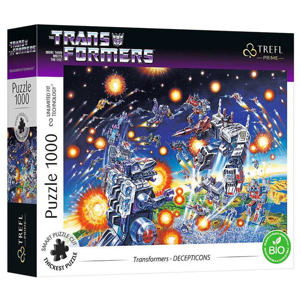 Puzzle: Transformers: Prime: Decepticons 1000 Piece | CCGPrime
