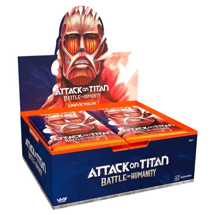 UniVersus: Attack on Titan: Battle for Humanity: Booster Display | CCGPrime