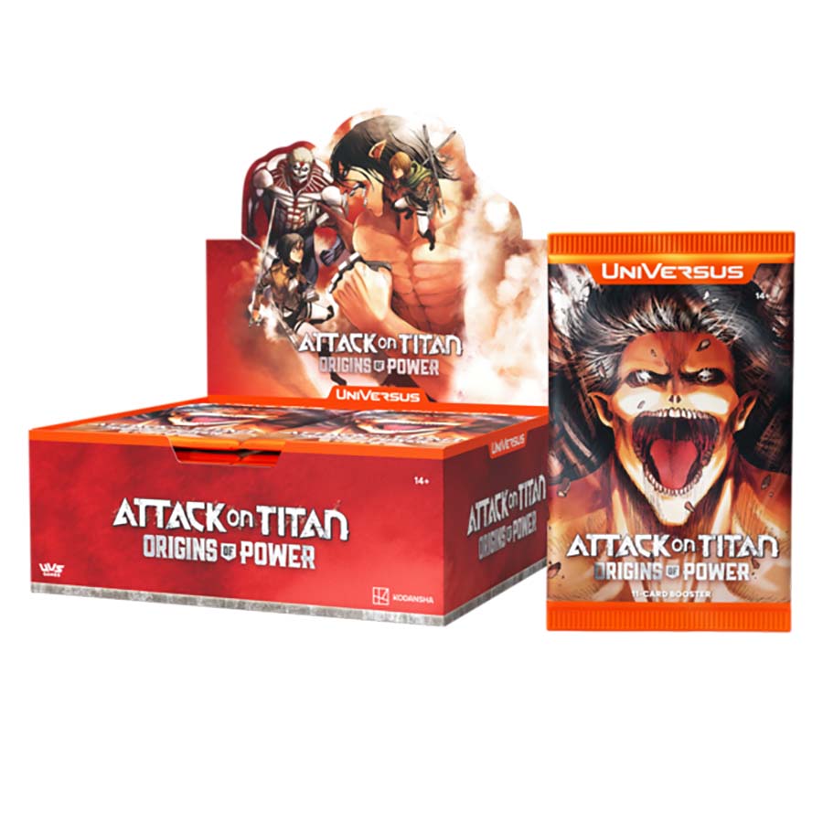 Attack on Titan: origins of Power Booster Pack | CCGPrime