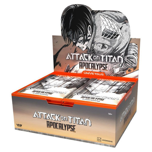 UniVersus: Attack on Titan: Apocalypse: Booster Display | CCGPrime