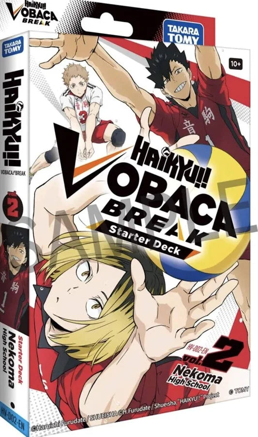 Haikyu!! Vobaca!! BREAK TCG: Nekoma High School Starter Deck | CCGPrime
