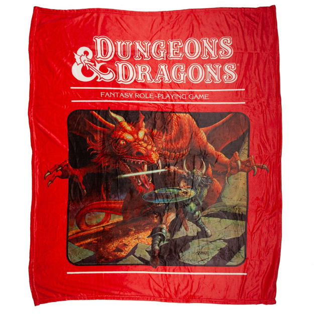 Dungeons & Dragons Fleece Throw Blanket | CCGPrime