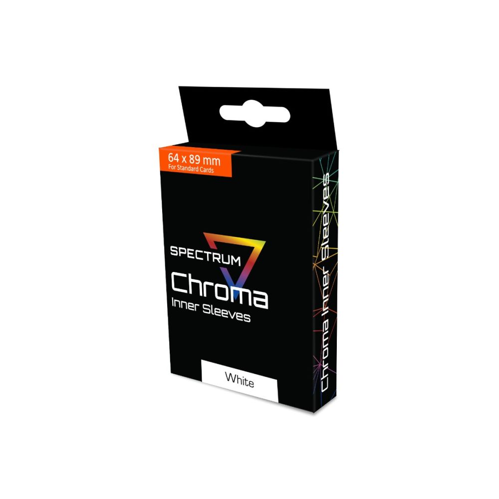 Chroma Inner Sleeve: White | CCGPrime