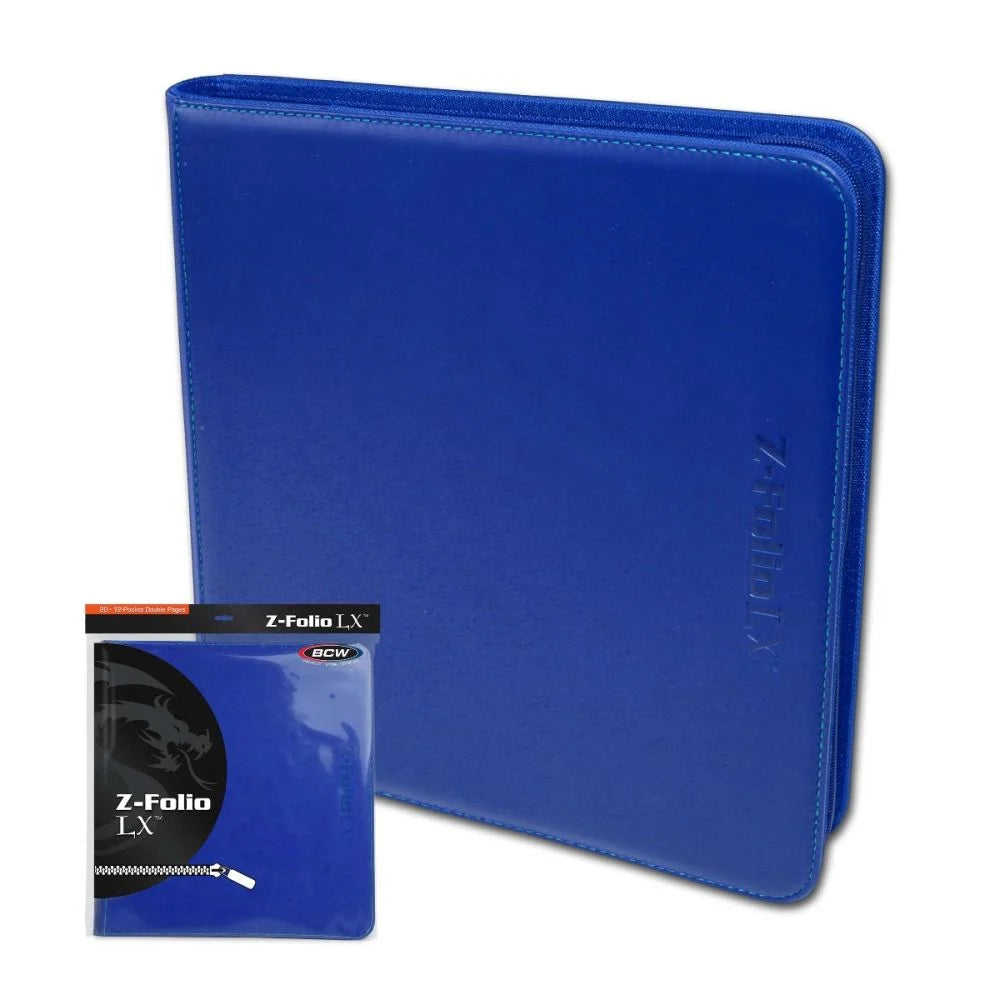 Z-Folio 12-Pocket LX Album - Blue | CCGPrime