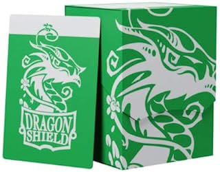 Card Deck Box Deck Shell: Green/Black - Dragon Shield | CCGPrime