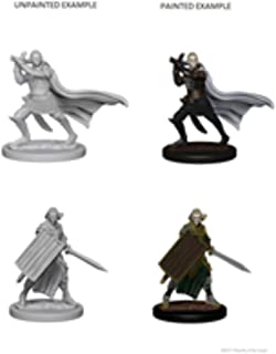 Pathfinder Deep Cuts Unpainted Miniatures: W2 Elf Male Paladin | CCGPrime