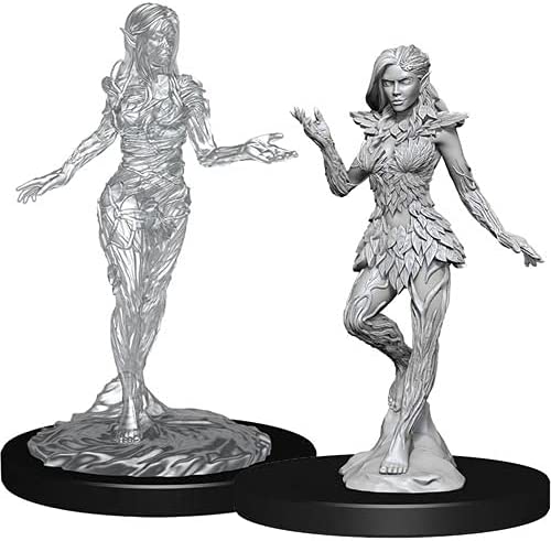 Pathfinder Deep Cuts Unpainted Miniatures: W14 Nymph & Dryad | CCGPrime