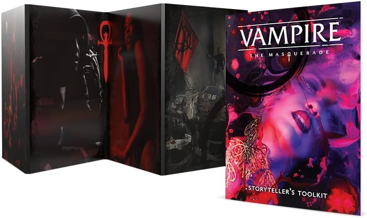 Vampire: The Masquerade 5th Edition Roleplaying Game Storyteller Screen and Toolkit | CCGPrime