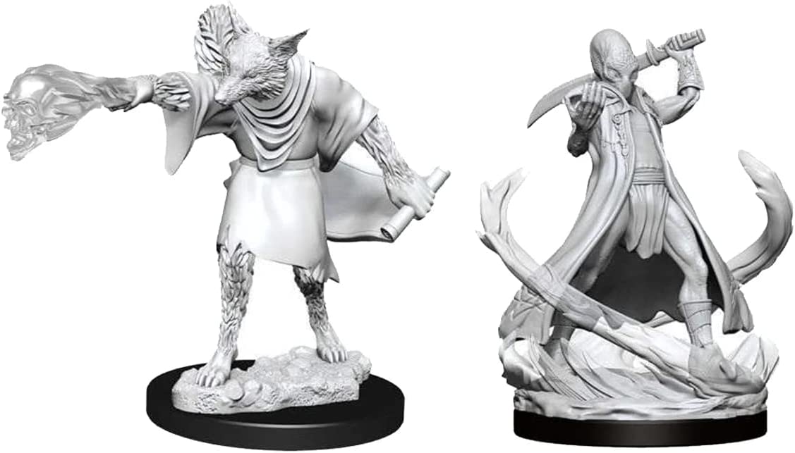 Dungeons & Dragons Nolzur`s Marvelous Unpainted Miniatures: W11 Arcanaloth & Ultroloth | CCGPrime