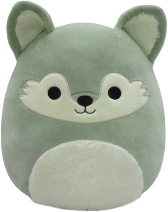 Squishmallows Squishmallow Official Kellytoy 11 Inch Soft Plush Squishy Toy Animals ((Oakley The Wolf (Sage Green)) | CCGPrime