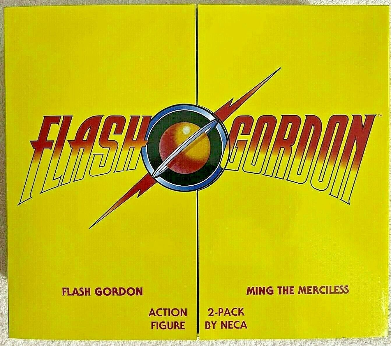NECA FLASH GORDON & MING THE MERCILESS ACTION FIGURE 2 PACK REEL TOYS | CCGPrime