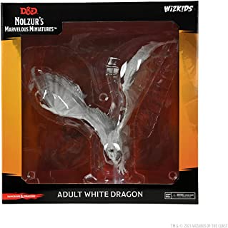 Dungeons & Dragons Nolzur`s Marvelous Unpainted Miniatures: W15 Adult White Dragon | CCGPrime