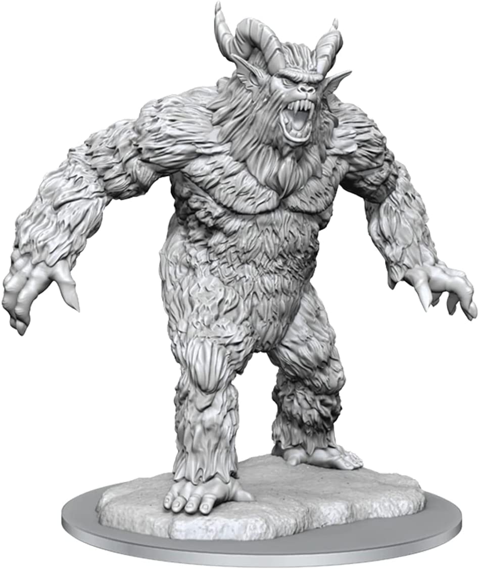 Dungeons & Dragons D&D: Nolzur's Marvelous Unpainted Minis: Abominable Yeti | CCGPrime