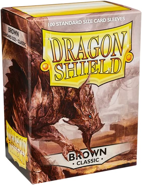 Dragon Shield 100ct Deck Protector Card Sleeves Brown | CCGPrime