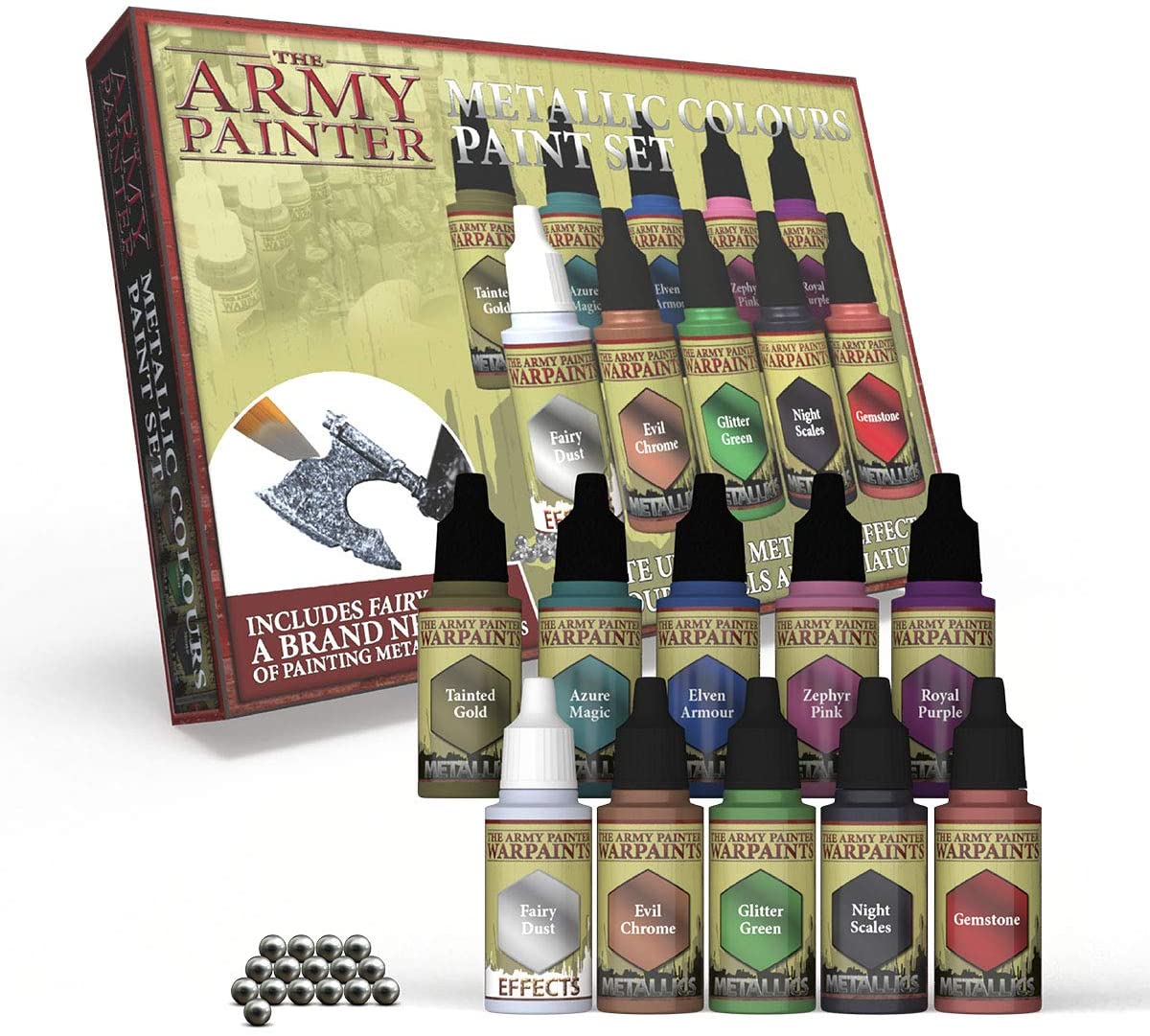 Army Painter: Metallic Colours Paint Set | CCGPrime