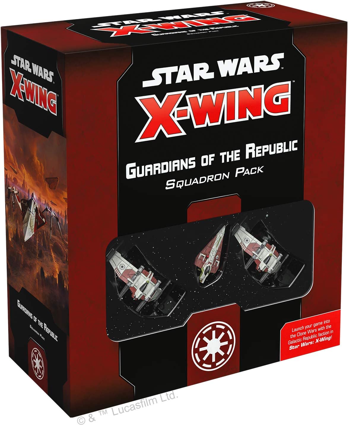 Star Wars X-Wing 2nd Edition Miniatures Game Guardians of the Republic SQUADRON PACK | CCGPrime