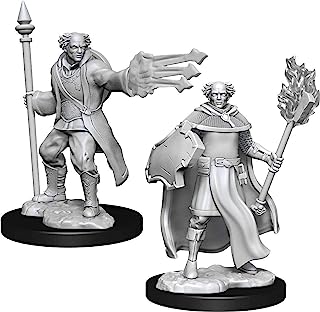 Dungeons & Dragons Nolzur`s Marvelous Unpainted Miniatures: W13 Multiclass Cleric + Wizard Male | CCGPrime