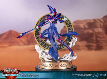 Yu-Gi-Oh! Dark Magician Blue Edition 12-Inch Tall PVC Statue | CCGPrime