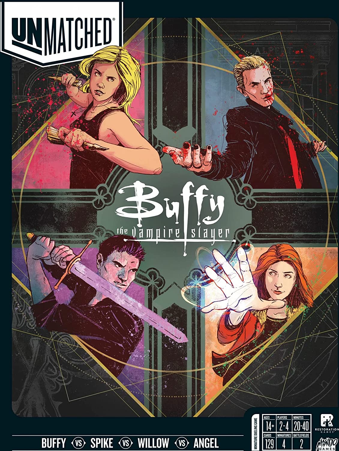 Mondo Games Unmatched: Buffy The Vampire Slayer | CCGPrime