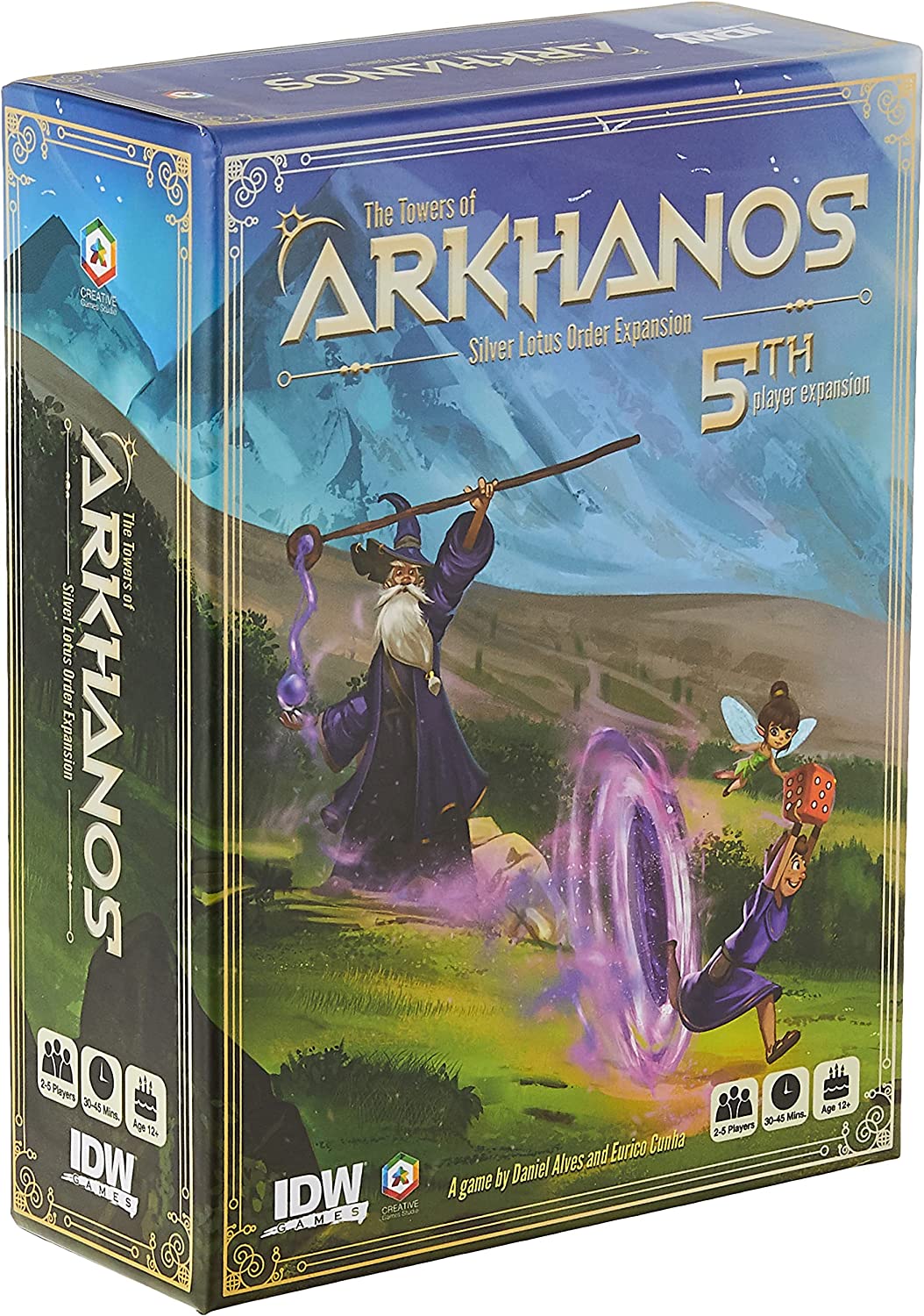 IDW Games Towers of Arkhanos: Silver Lotus Order Expansion | CCGPrime