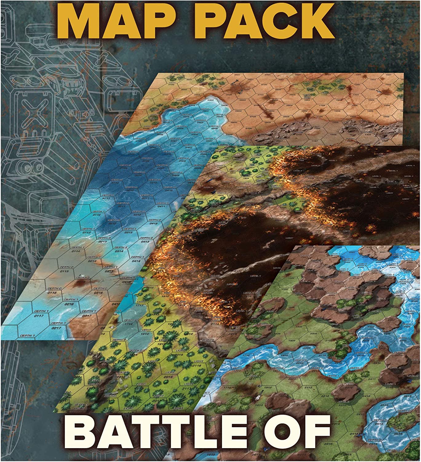Battletech: Battle of Tukayyid: Map Pack | CCGPrime