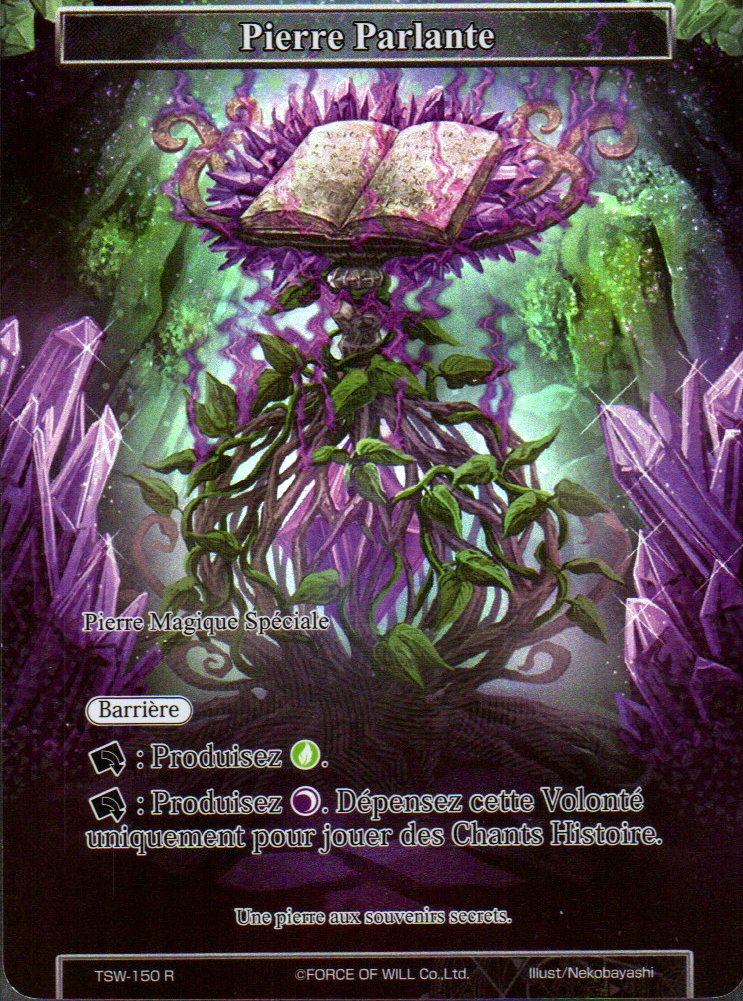Speaking Stone (Full Art) - The Time Spinning Witch (TSW) (Foreign) | CCGPrime