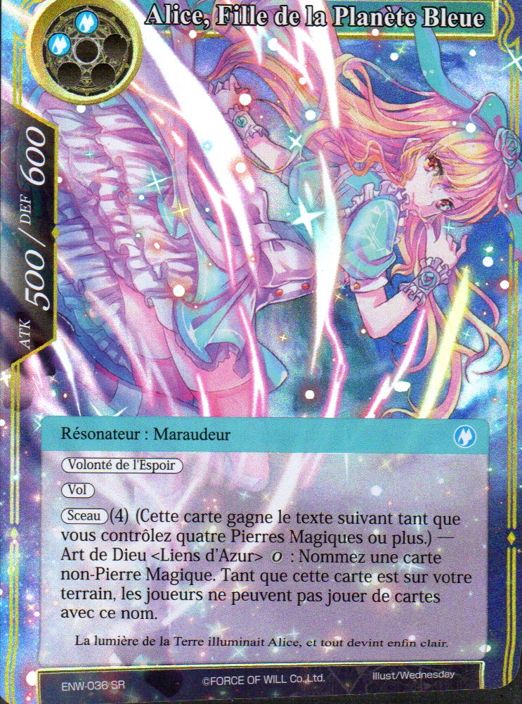 Alice, Girl of the Blue Planet - Echoes of the New World (ENW) (Foil) (Foreign) | CCGPrime