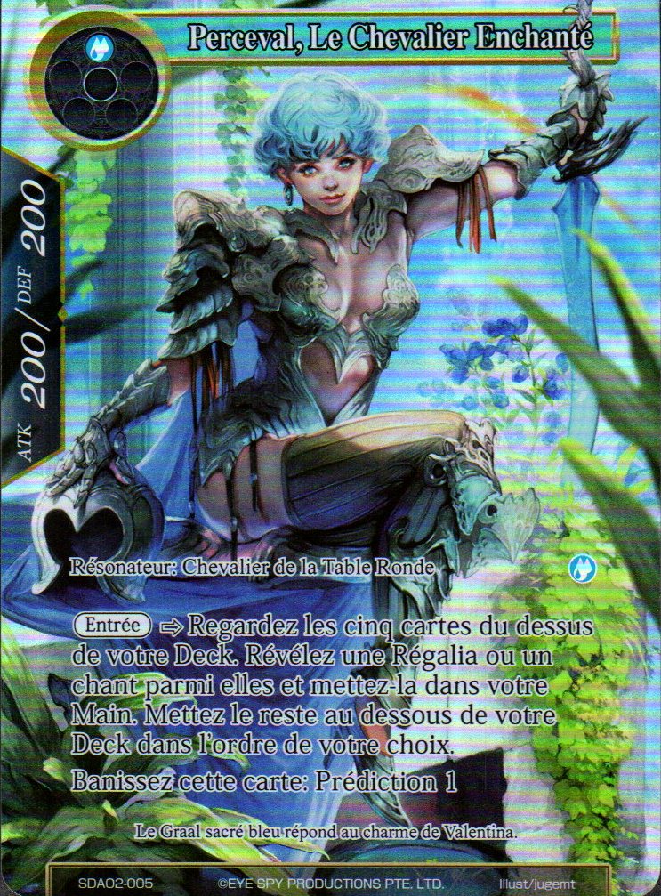 Perceval, the Charmed Knight (Full Art) - Alice Origin II Starter Deck (SDAO) (Foreign) | CCGPrime