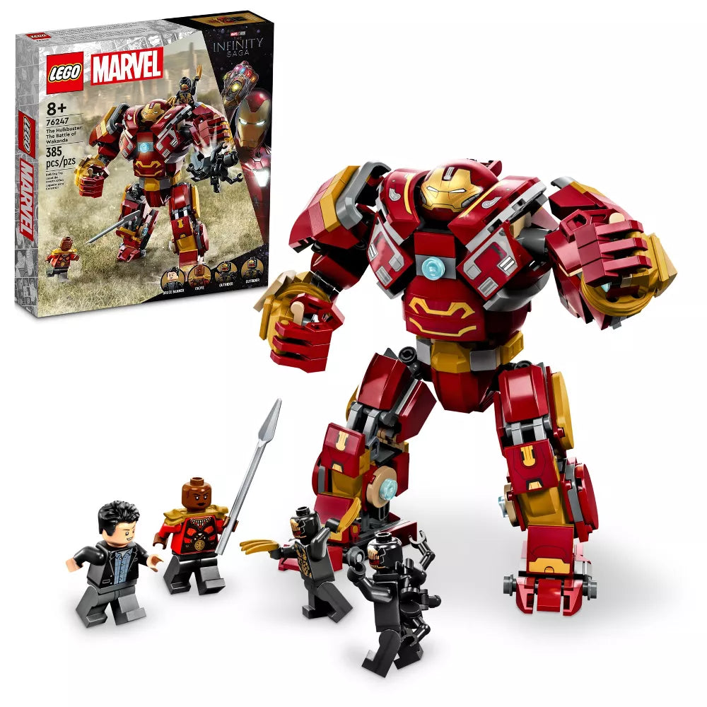 LEGO Marvel The Hulkbuster: The Battle of Wakanda 76247 Building Toy Set | CCGPrime