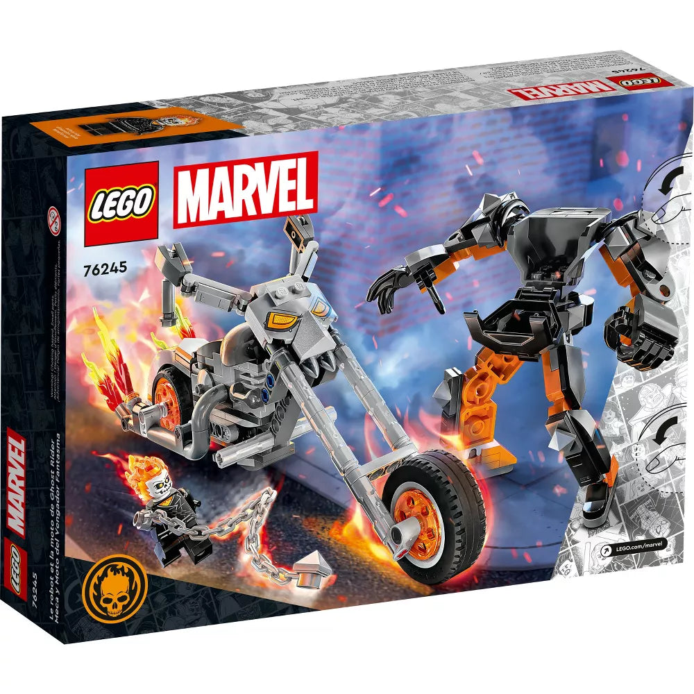 LEGO Marvel Ghost Rider Mech & Bike 76245 Building Toy Set | CCGPrime