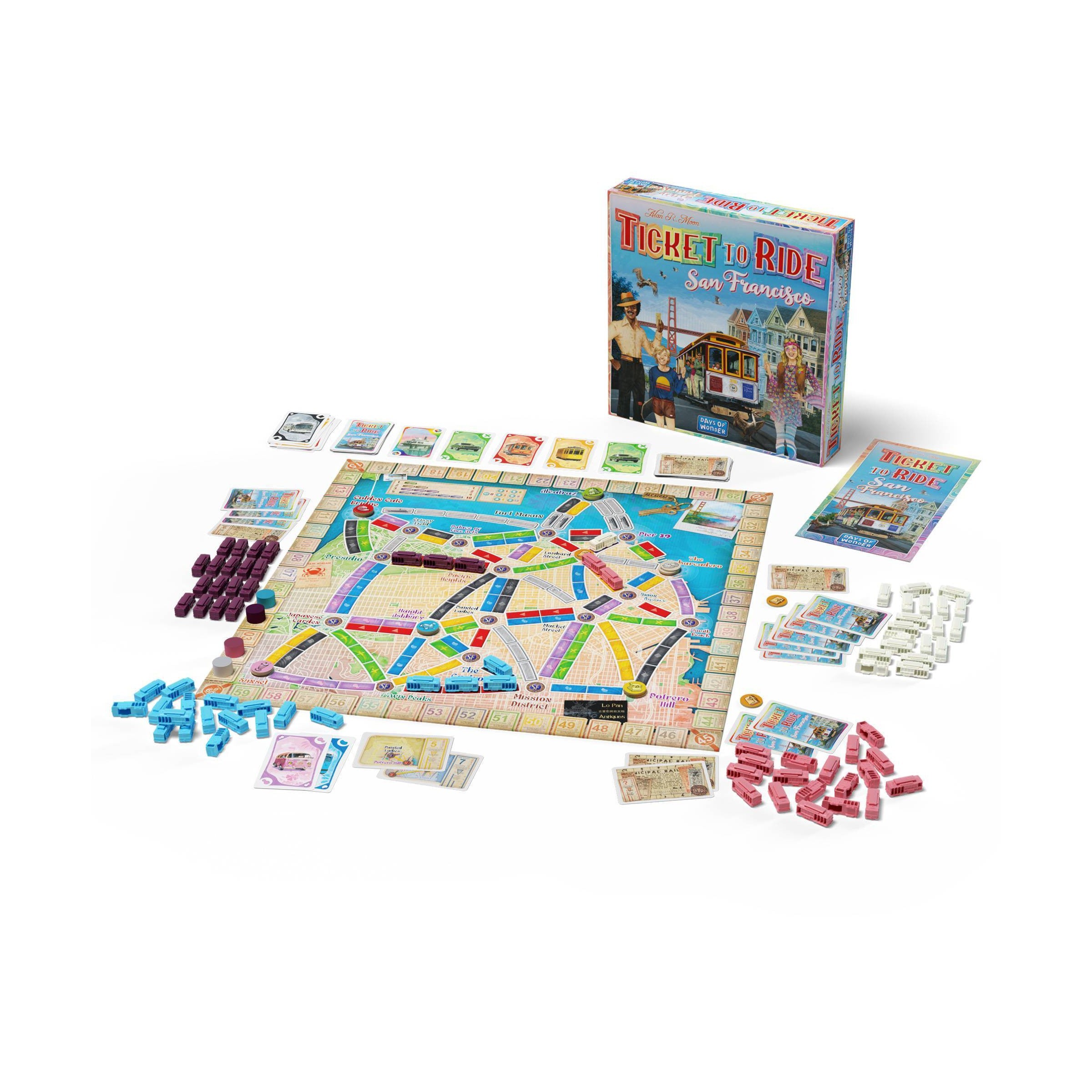 Ticket To Ride San Francisco Days Of Wonder | CCGPrime