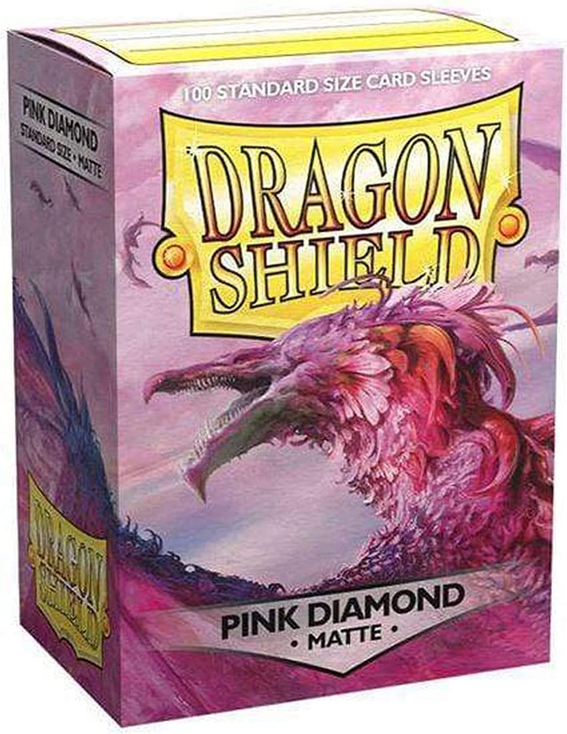 Dragon Shield 11039 Matte Pink Diamond Standard Sleeves (100 Sleeves) | CCGPrime