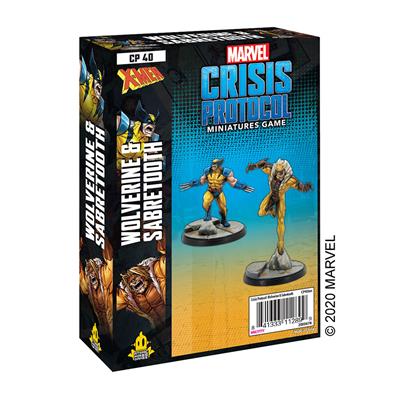 Marvel: Crisis Protocol - Wolverine & Sabertooth | CCGPrime