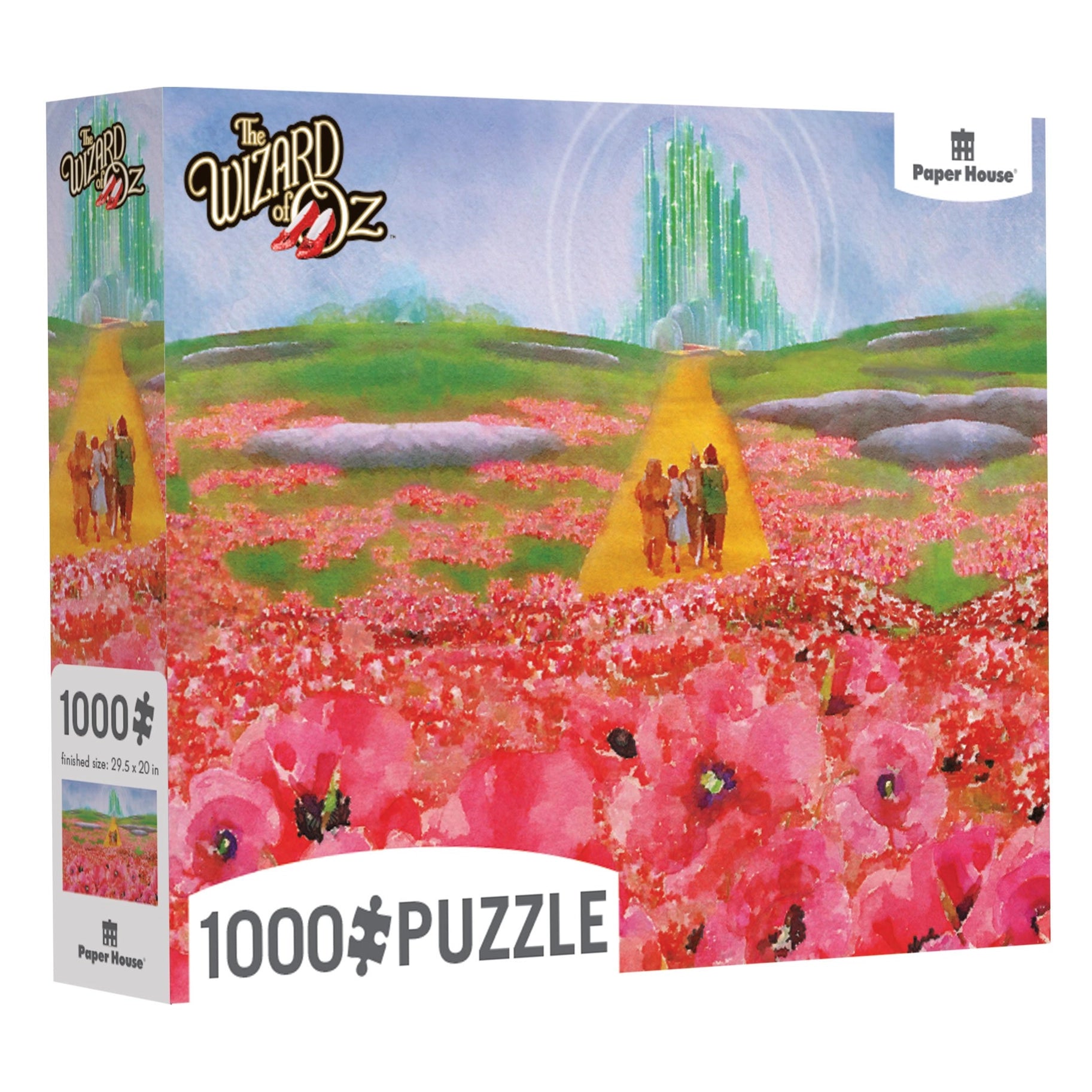 Poppy Fields 1000 piece Jigsaw Puzzle | CCGPrime