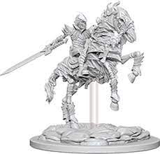 Pathfinder Deep Cuts Unpainted Miniatures: W5 Skeleton Knight on Horse | CCGPrime