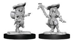 Pathfinder Deep Cuts Unpainted Miniatures: W15 Gnome Bard Female | CCGPrime