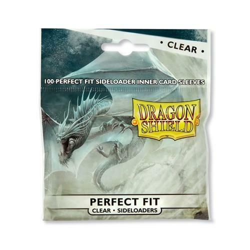 Dragon Shield Sleeves Perfect Fit Sideloader Clear (100) | CCGPrime