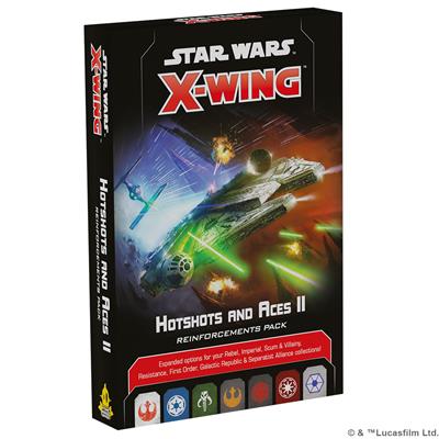 Star Wars X-Wing 2nd Ed: Hot Shots & Aces II Reinforcements Pack | CCGPrime